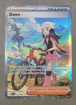 2025 POKEMON PFL EN-PHANTASMAL FLAMES DAWN SPECIAL ILLUSTRATION RARE #129 SIR - Image 1