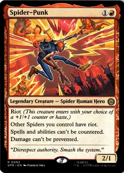 NM - Spider-Punk R Marvel's Spider-Man 92 - Image 1