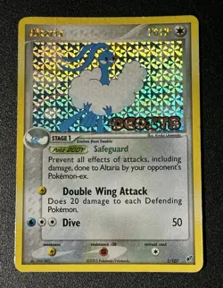 The Pokemon Company Altaria Deoxys Reverse Holo Rare 1/107 70 HP ENG 2005 - Image 1