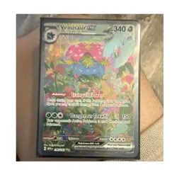 Pokemon Venusaur ex Special Illustration Rare Full Art Holo 198/165 EX HP 340 - Image 1