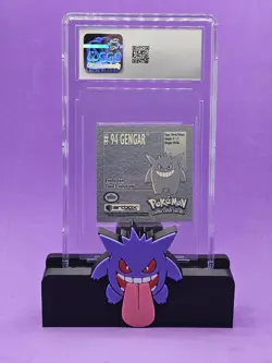 1999 Pokemon Sticker Series Gengar Artbox #94 CGC MINT 9 - Image 2