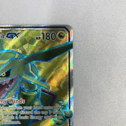 Rayquaza GX Full Art 160/168 Sun & Moon Celestial Storm Ultra Rare Holo English - Image 4
