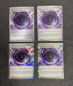 Pokemon TCG: x4 Telepathic Psychic Energy 088/088 Perfect Order- Holo - Image 1