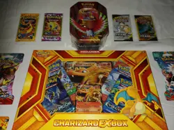 Pokemon 2016 Charizard EX Box Plasma Blast - Phantom Forces Flashfire & Team Up - Image 3