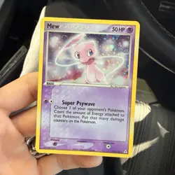 Pokemon Mew Holon Phantoms Secret Rare Holo 111/110 EN 2006 NM+ - Image 1