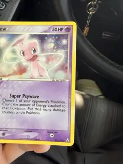 Pokemon Mew Holon Phantoms Secret Rare Holo 111/110 EN 2006 NM+ - Image 3