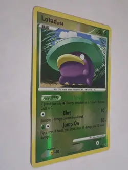 The Pokemon Company Lotad SH4-12 Platinum Reverse Holo Shiny Holo Rare 50 HP - Image 2