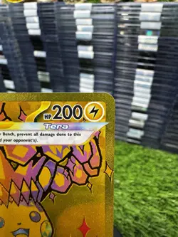 2024 Pokemon Pikachu ex 179/131 Gold Hyper Rare Prismatic Evolutions Holo NM - Image 3
