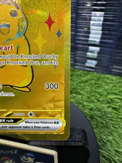 2024 Pokemon Pikachu ex 179/131 Gold Hyper Rare Prismatic Evolutions Holo NM - Image 4