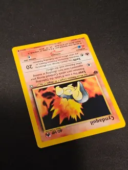Pokemon TCG Cyndaquil 56 Neo Genesis 1st Edition Mint Near Mint (non-holo) - Image 3