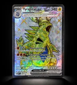 Pokemon TCG - Tyranitar ex - 211/197 Obsidian Flames - Secret Rare Full Art - Image 1