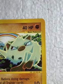 Pokemon Aquapolis Mankey 92/147 NM/LP - Image 3