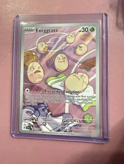 Pokemon TCG Exeggcute 192/191 Surging Sparks Illustration Rare Card Near MINT - Image 1