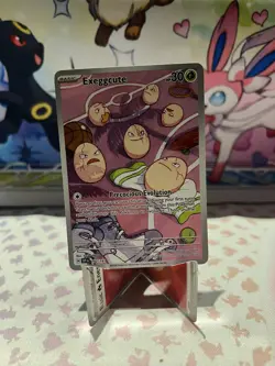 Pokemon TCG Surging Sparks Exeggcute Illustration Rare 192/191 - Near Mint - Image 1