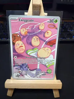 Pokemon TCG Exeggcute 192/191 Illustration Rare – Surging Sparks – Near Mint - Image 1