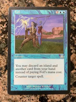MTG Foil x1 Prophecy, Magic the Gathering Blue Counterspell - Image 1