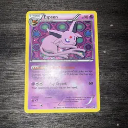 POKEMON UNGRADED ESPEON - BW92 HOLO P BLACK AND WHITE PROMO LP - Image 1