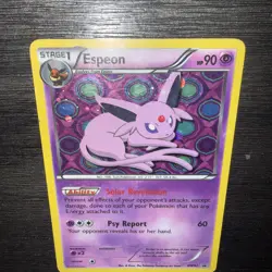 POKEMON UNGRADED ESPEON - BW92 HOLO P BLACK AND WHITE PROMO LP - Image 3