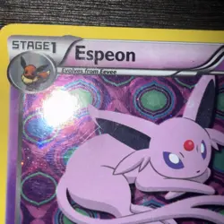 POKEMON UNGRADED ESPEON - BW92 HOLO P BLACK AND WHITE PROMO LP - Image 4