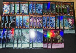 Yugioh Rush Duel Deck Core - Umi Levia Dragon Deck Japanese Cards Rare - Image 1