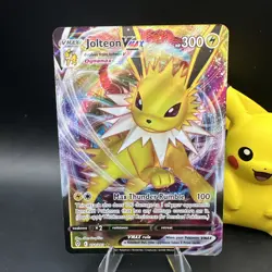 Pokemon TCG Jolteon VMAX Full Art Ultra Rare Holo Card Evolving Skies 051/203 - Image 1
