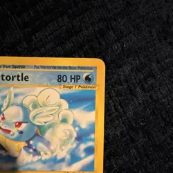 Pokemon Wartortle Uncommon 80 HP Expedition Base Set Card 092/165 2002 Regular - Image 5