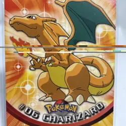 Topps Pokemon TCG Charizard 06 Topps Series 1 Non Holo Limited EN 1999 Card - Image 2