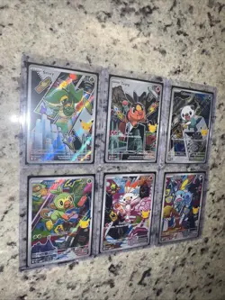 Pokemon First Partner series 2 illustration collection bundle of 6 starter cards - Image 2