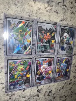Pokemon First Partner series 2 illustration collection bundle of 6 starter cards - Image 3