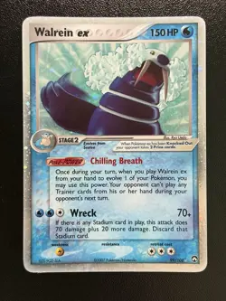 2007 WALREIN EX Pokemon Card #99 99/108 Power Keepers Ultra Rare MP - Image 1