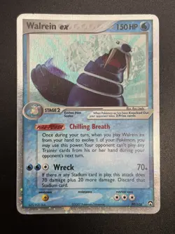 2007 WALREIN EX Pokemon Card #99 99/108 Power Keepers Ultra Rare MP - Image 3