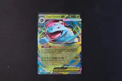 Mega Venusaur ex 003/132 Holo Shiny Pokemon TCG Card Mega Evolution NEAR MINT - Image 1