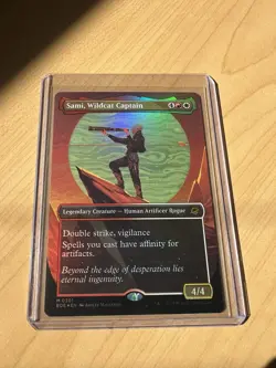 Sami, Wildcat Captain (Borderless) Edge of Eternities Foil MTG NM - Image 1