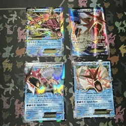 4 Card Lot-M Gyarados EX 27/122 & Gyarados EX 144/122 & 26/122 & XY 106 - Image 1