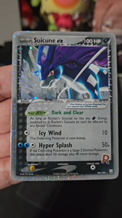 Rocket's Suicune ex [105/109 - EX Team Rocket Returns] NEAR MINT - Image 2