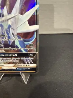 Pokemon Dialga GX TCG Sun & Moon Ultra Prism Holo Card 100/156 Rare MINT - Image 4