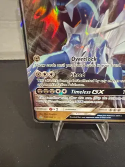 Pokemon Dialga GX TCG Sun & Moon Ultra Prism Holo Card 100/156 Rare MINT - Image 5