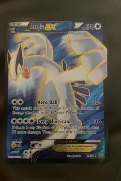 Pokemon Lugia EX Full Art Ultra Rare Holo 94/98 XY Ancient Origins 170 HP - Image 1