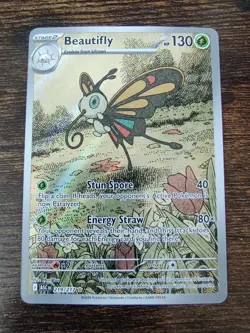 Pokemon IR Illustration Beautifly 219/217 Ascended Heroes - Image 1