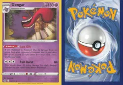 GENGAR 057/198 HOLO RARE CHILLING REIGN POKEMON NEAR MINT - Image 3
