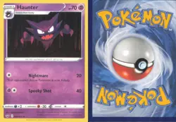 HAUNTER 084/202 UNCOMMON SWORD & SHIELD POKEMON NEAR MINT - Image 3