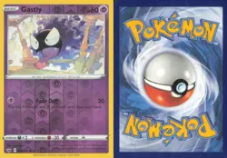 GASTLY 083/202 COMMON SWORD & SHIELD POKEMON REVERSE HOLO NEAR MINT - Image 3