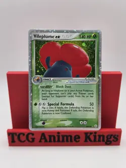 Pokemon TCG Vileplume ex 100/101 EX Hidden Legends Holo Ultra Rare - Image 1