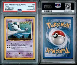 2001 Pokemon Neo Revelation 1st Edition Lugia 20/64 PSA 10 GEM MINT - Image 3