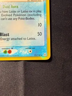 Latios - (Delta Species) 12/110 Holon Phantoms Reverse Holo Pokemon Excellent! - Image 5