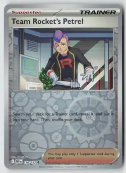 Team Rocket's Petrel 176/182 Reverse Holo Destined Rivals - Image 1