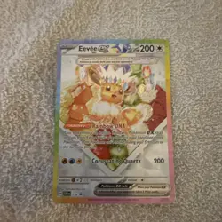 Eevee ex 174 Full Art Black Star Promo Prismatic Evolutions SPC Pokemon TCG NM - Image 1