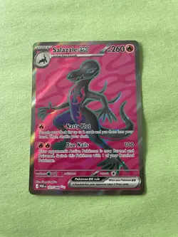 Salazzle ex 101/088 Me03: Perfect Order Illustration Rare Pokemon - Image 1