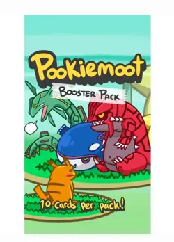 Pookiemoot Gen 3 Pack - Pokemon fan art Poke Derp Sealed x 1 - Image 1