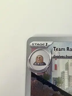 Pokemon TCG Team Rocket's Dugtrio 239/217 Ascended Hero’s Full Art Holo - Image 3